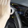 Universal Car Steering Wheel Booster Ball Labor Saving Turning Car Styling for Seat Alhambra MK3 Leon FR Altea Ibiza Toledo Cordoba Arona Ateca