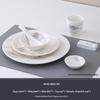 Elegant New Chinese Style Landscape Ceramic Dinnerware Set