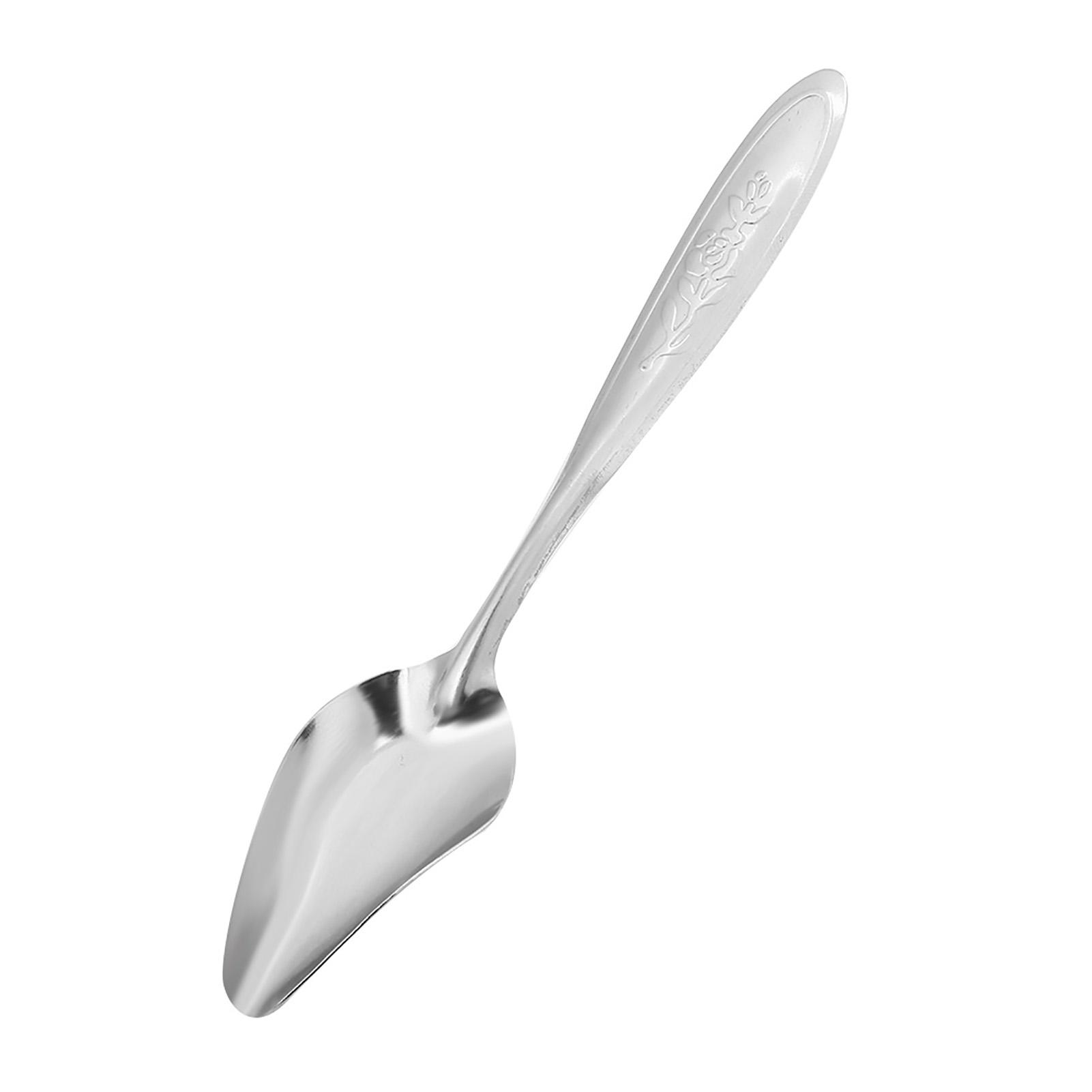 

5Pcs Parrot s Milk Powder Stainless Steel Spoon for Pet Birds Feeding Spoons