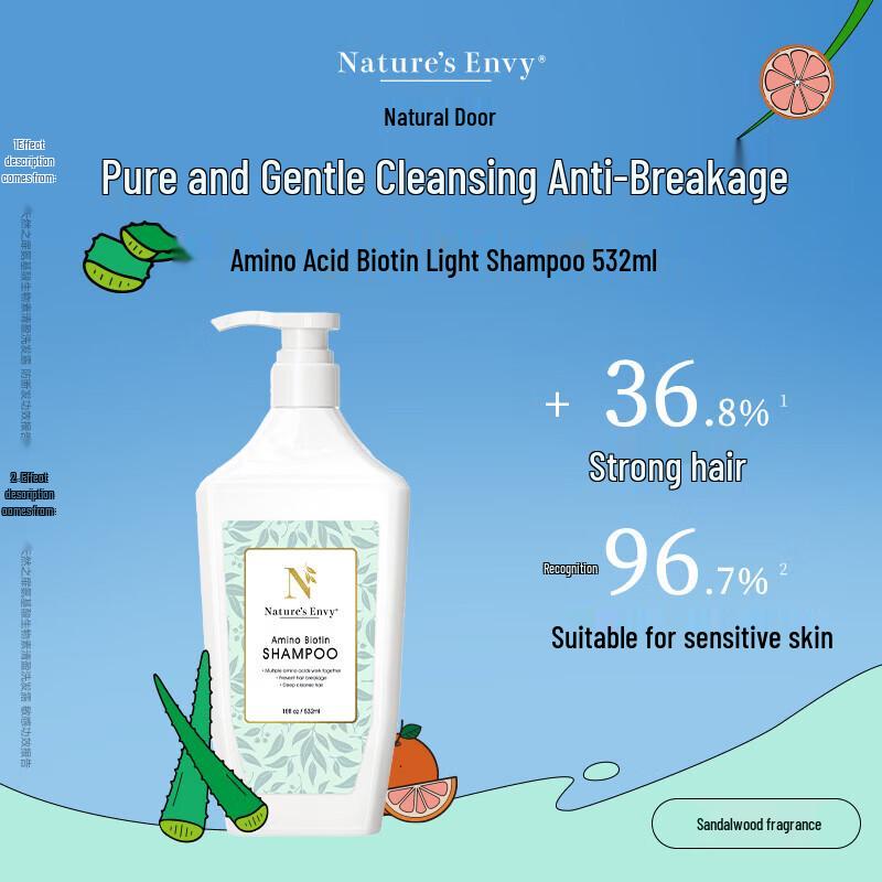 AOG Naturals Amino Acid Biotin Lightweight Shampoo