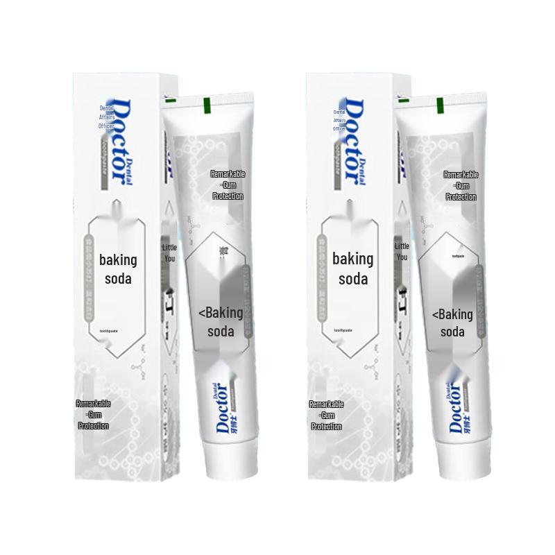 Dr. Tooth Baking Soda Toothpaste Twin Pack