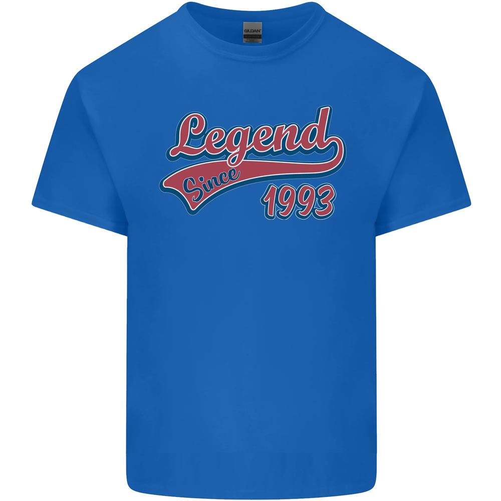 Legend Since 33rd Birthday 1993 Unisexs Cotton TShirt Tee Top