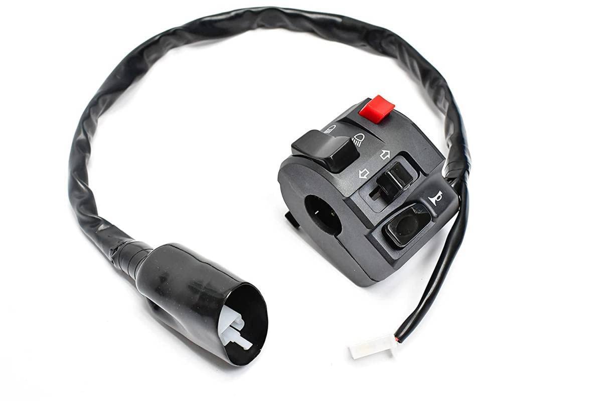 

NINJA 400/250 2018- Z400 2019- Hazard and Passing Function Handle Switch Kit Hazard Switch ON/OFF чёрный