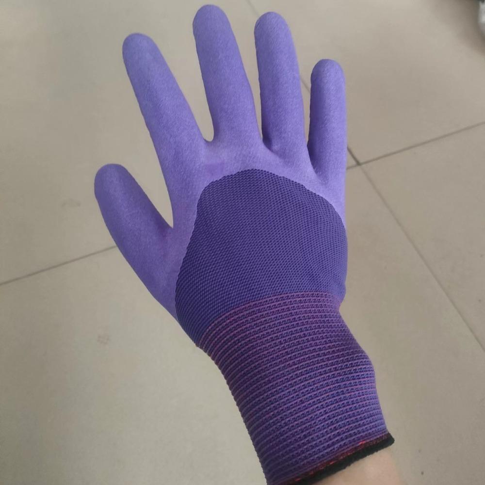 Outdoor Garden Planting Protective Gloves Vegetable Planting Flower Planting Soil Excavation Wear-resistant and Anti Slip Gloves