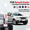Car Paint Repair Pen For 2010-2025 Renault Duster Paint Scratch Repair Accessories Orange ENJ Blue Red C70 Silver White QND