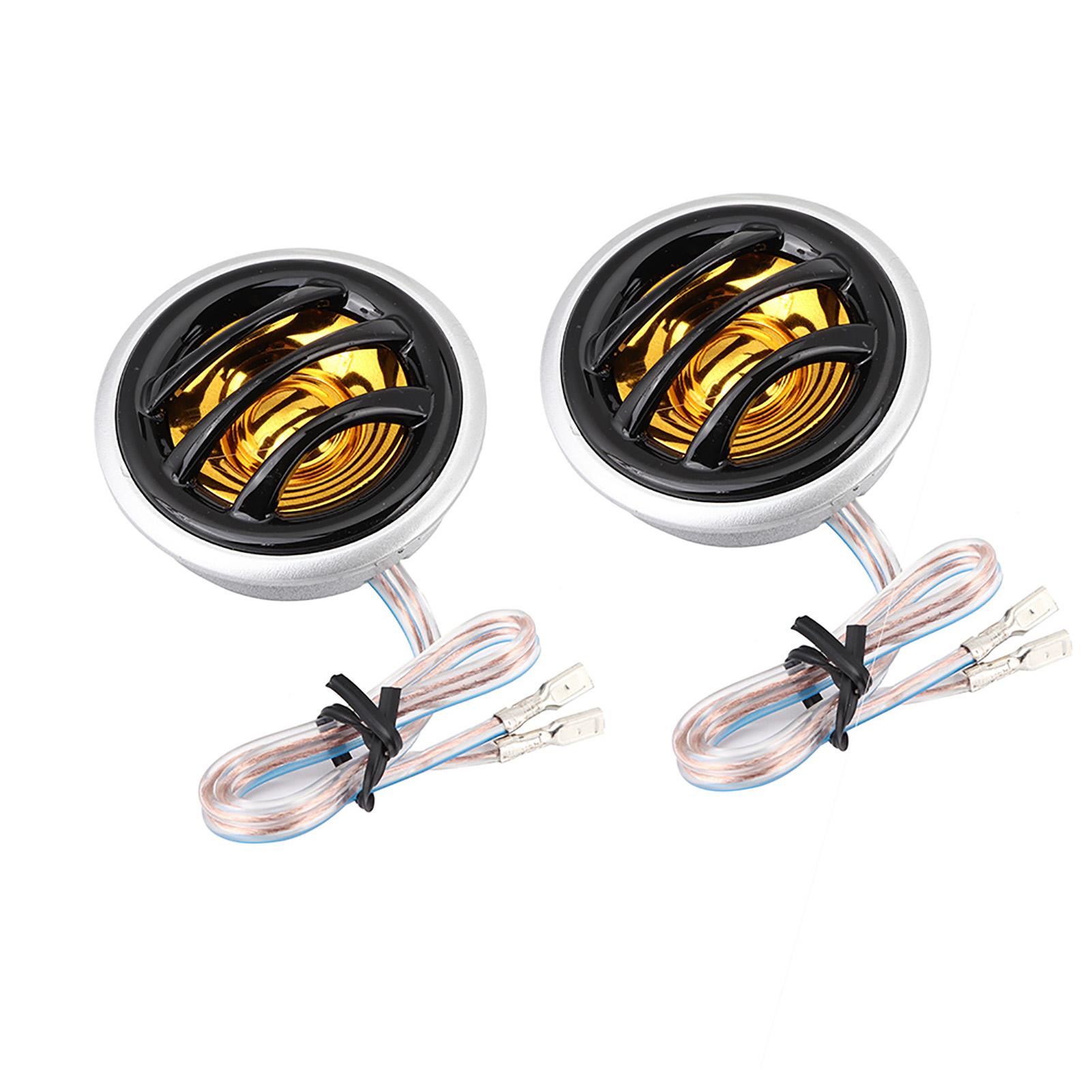 

2Pcs 12V 150W Car Mini Super Power Loud Dome Audio Stereo Speaker Tweeter Loudspeaker Horn