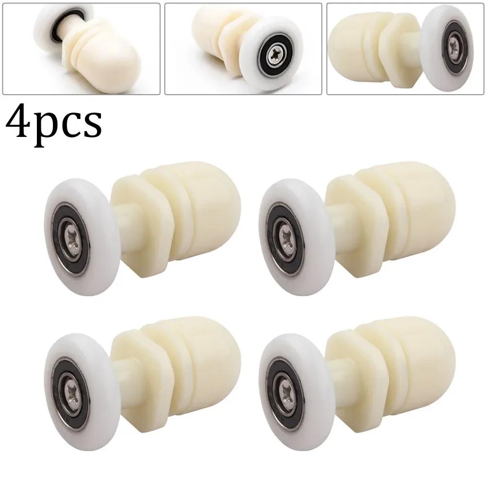 4PCS Shower Door Rollers/Runner/Wheels/Pulleys 23mm 25mm diameter
