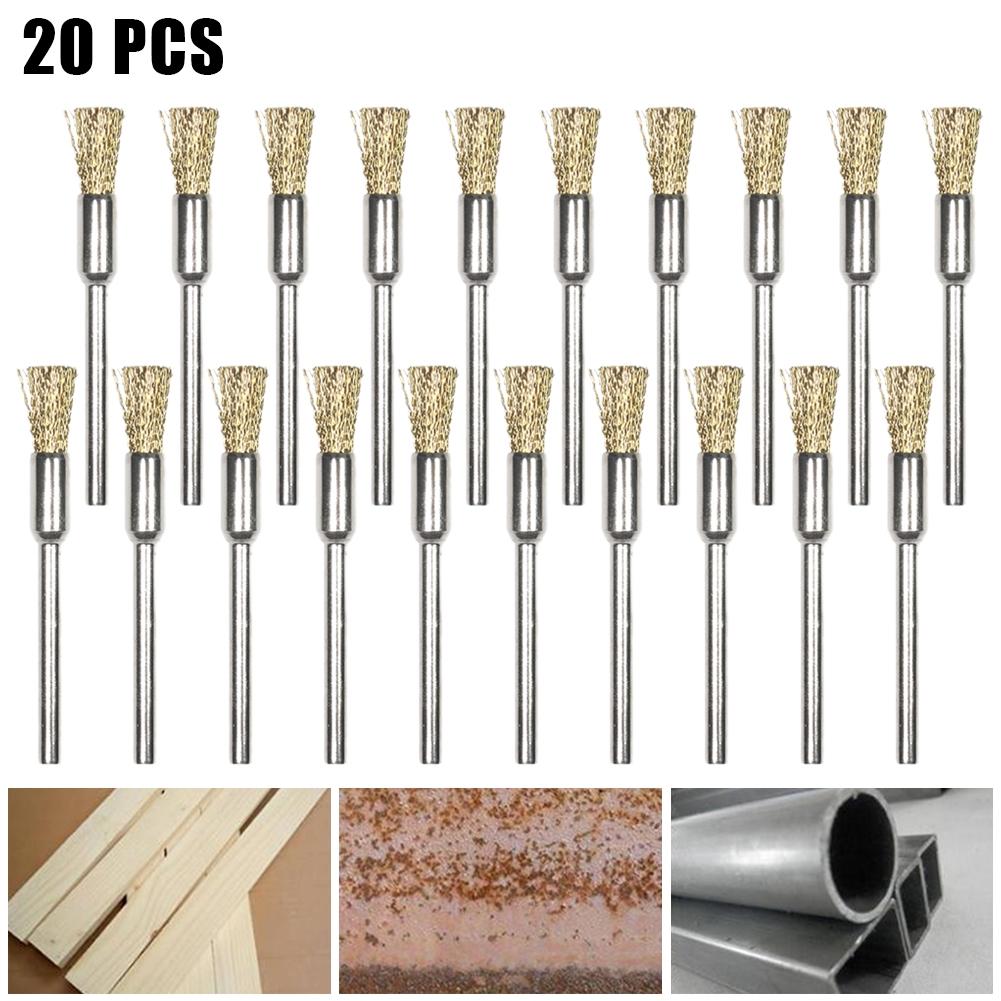 Polising Brushes Brushes For Power Drill Tool Brass Rotary Metals 20*