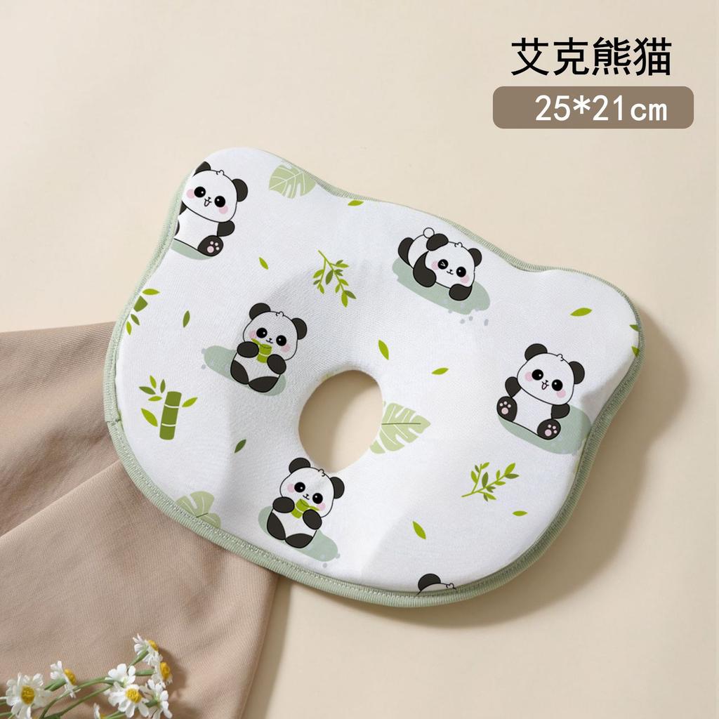 Baby Styling Pillow, Newborn Correction of Head Shape, Baby Anti Deviation Head from 0 To 6 Months, Universal Breathable Headrest for All Seasons