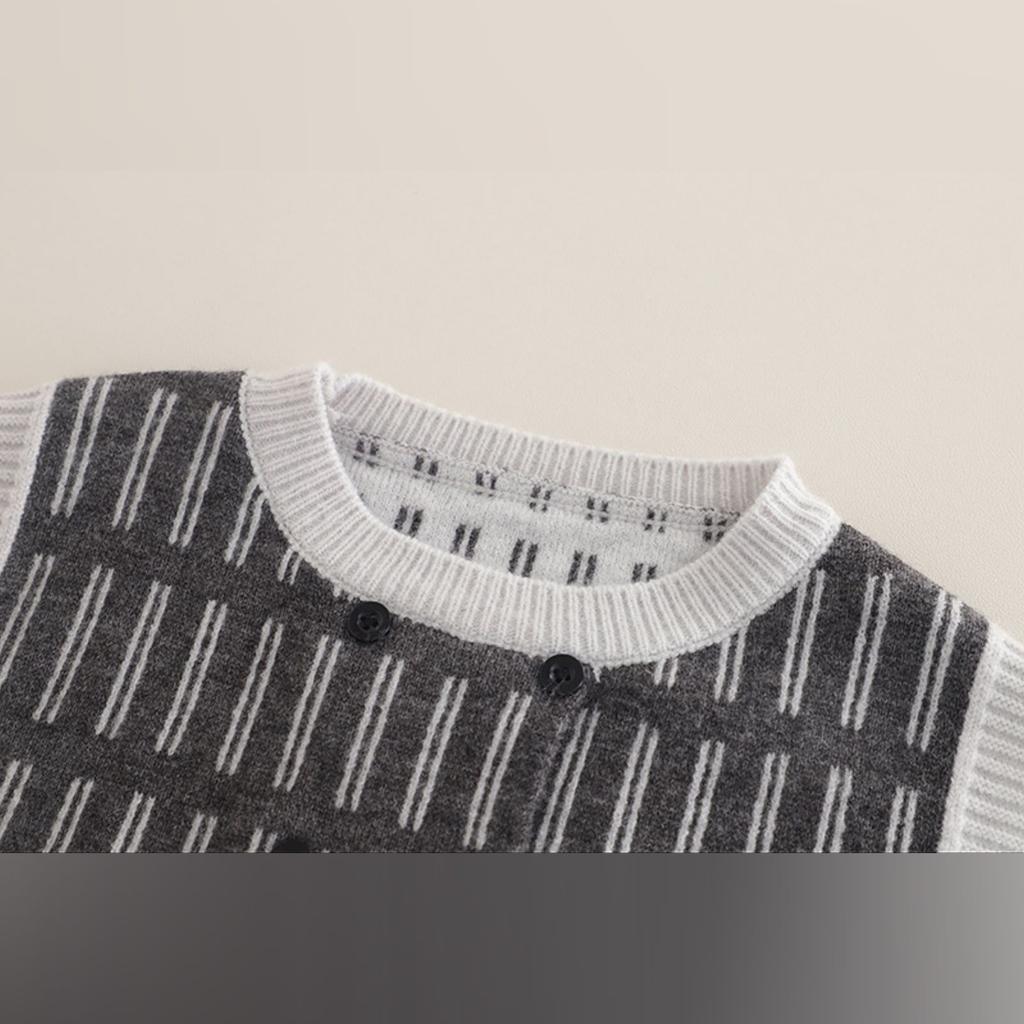 Kids Casual Long-Sleeve Set, Comfortable Daily Wear Outfits