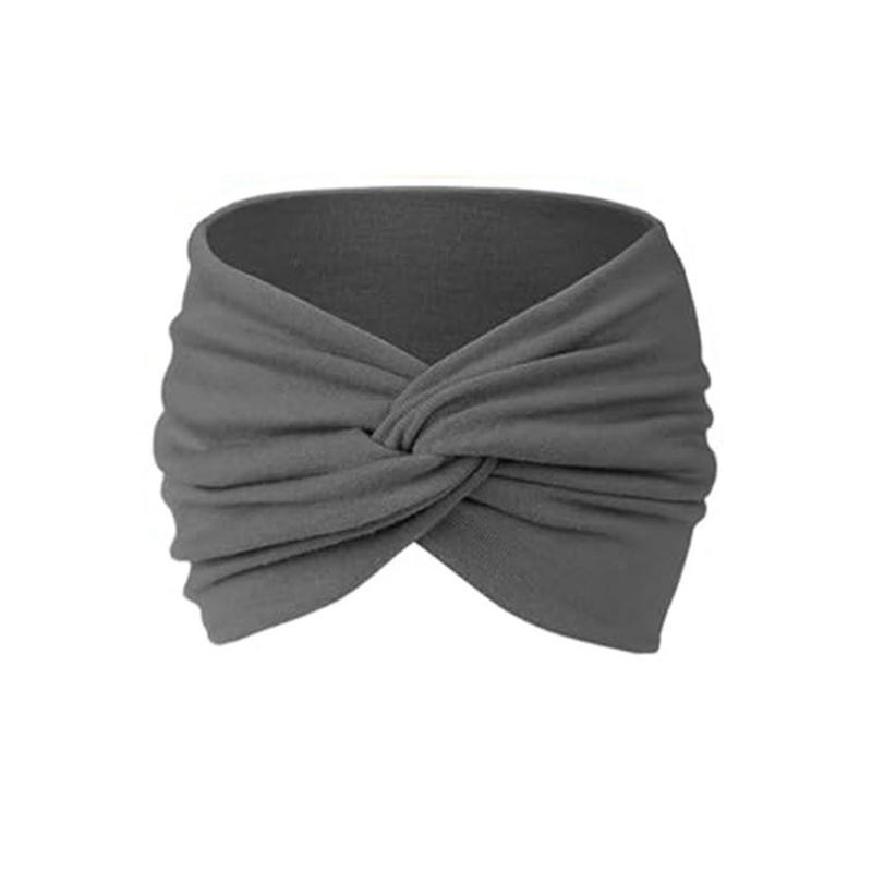 Fascia Allargata da Donna Fascia Elastica da Yoga Fascia da Corsa Fascia Sportiva Assorbi-Sudore