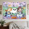 Diverse Dog Characters Large Decorative Tapestry, Great Holiday Gifts, Photo Backdrop for Bedroom Dorm Parties,Perfect Gift