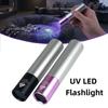 15 Watt Power UV LED Flashlight Aluminum Zinc Zinc Alloy Body 365nm Flashlight Fluorescent Mineral Detection