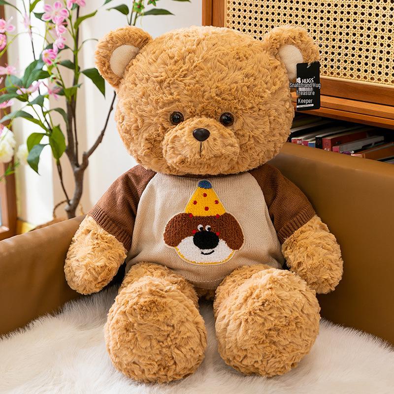 Cross-Border Sweater Teddy Bear Plush Toy – Children’s Gift