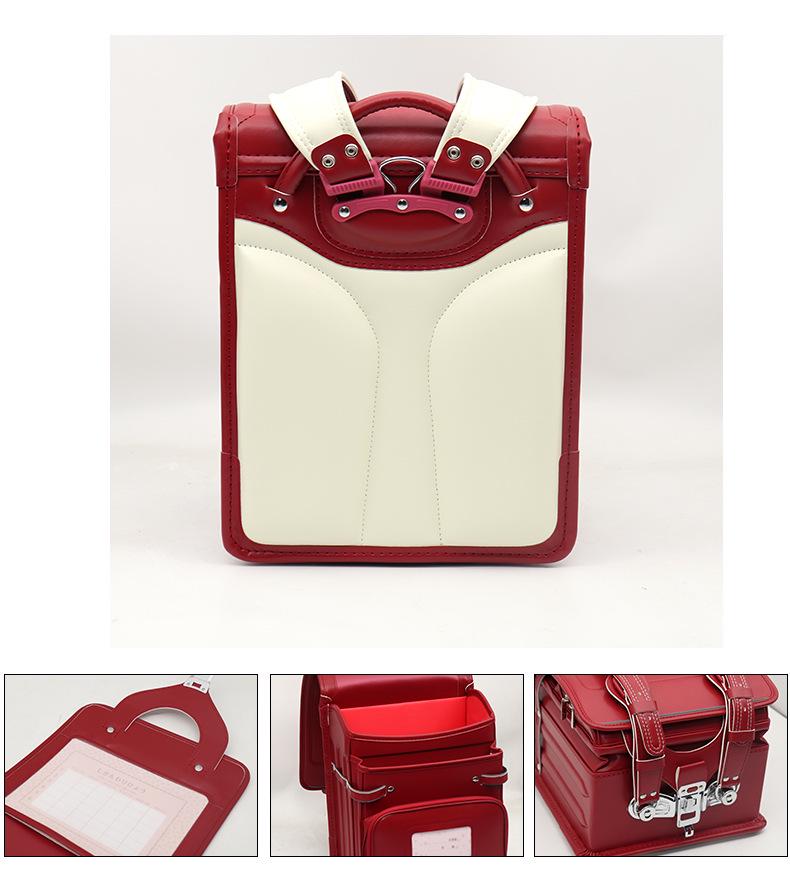 Rucsac de școală japoneză: Ușor, Protejează Spatele pentru Băieți și Fete din Clasele 1-6