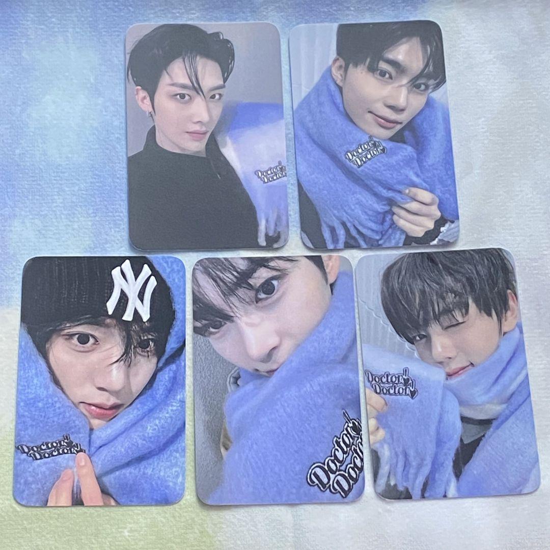 

[USED] ZB1 Sanok Doctor Doctor Korea 5 pieces muffler trading card