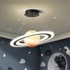European-style New LED Acrylic Planet Chandelier Hanging Chandelier in Living Room Dining Room Children's Room