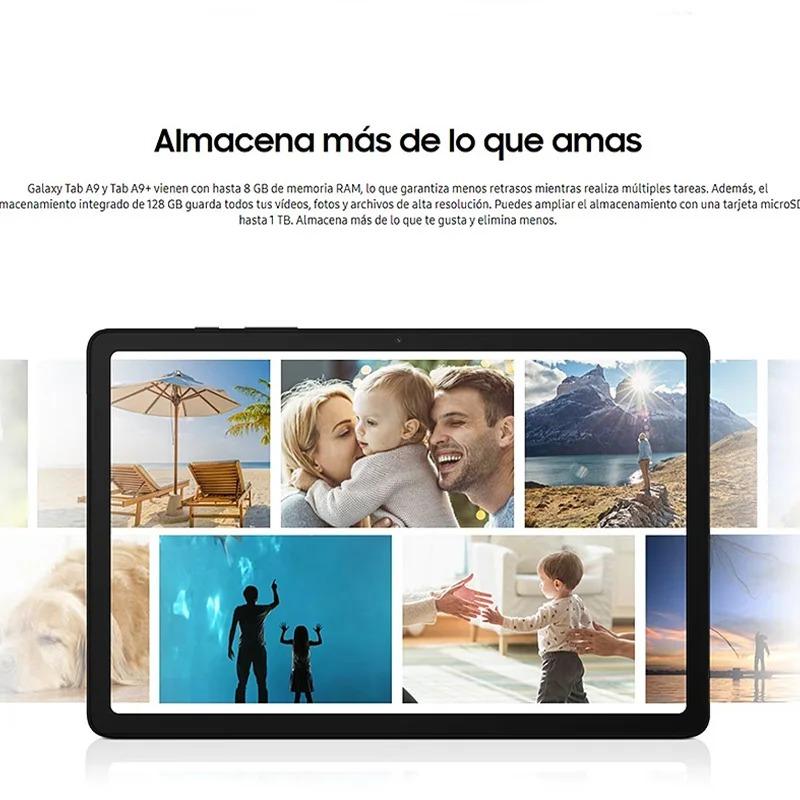 Samsung Galaxy Tab A9+ WI-FI, Tablette, Octa-Core, Appareil Photo 8 MP, 11 Pouces, Batterie 7040 mAh