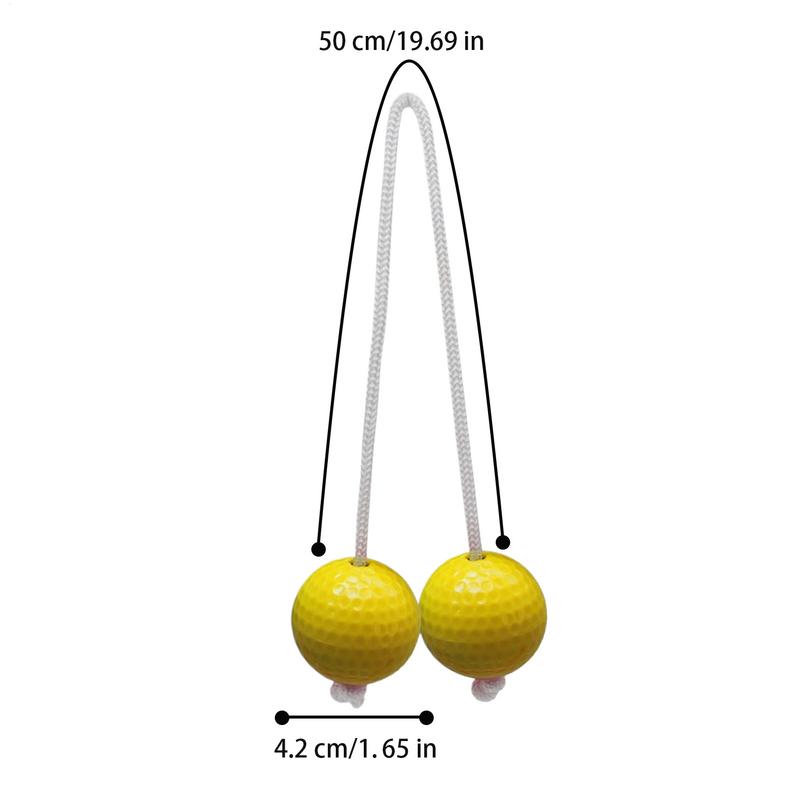 Ladders Ball Replacement Ladders Toss Game Ball Outdoor Hard Golf Training Ball Parent-Child Interaction Portable Exercise Tool