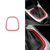Central Console Gear Shift Frame Cover 1* For Jeep Compass 2017- Bright Red