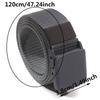 Men Belt 2026 Belts Adjustable Belt Men Outdoor Travel Waist Belt with Plastic Buckle for Pants 120cm