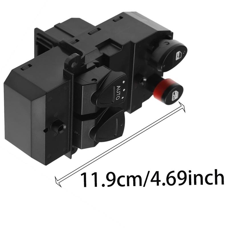 Car Front Left Side Electric Window Switch Black Power Window Switch For Honda Civic 2006-2011 LHD 35750SVAA11 35750SVAA12