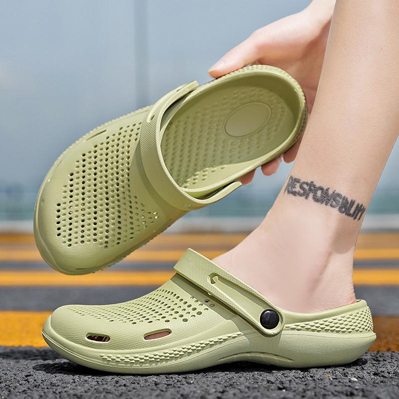 Unisex Fashion Men's Garden Sandals Women's Large Foot Summer Beach Sandals