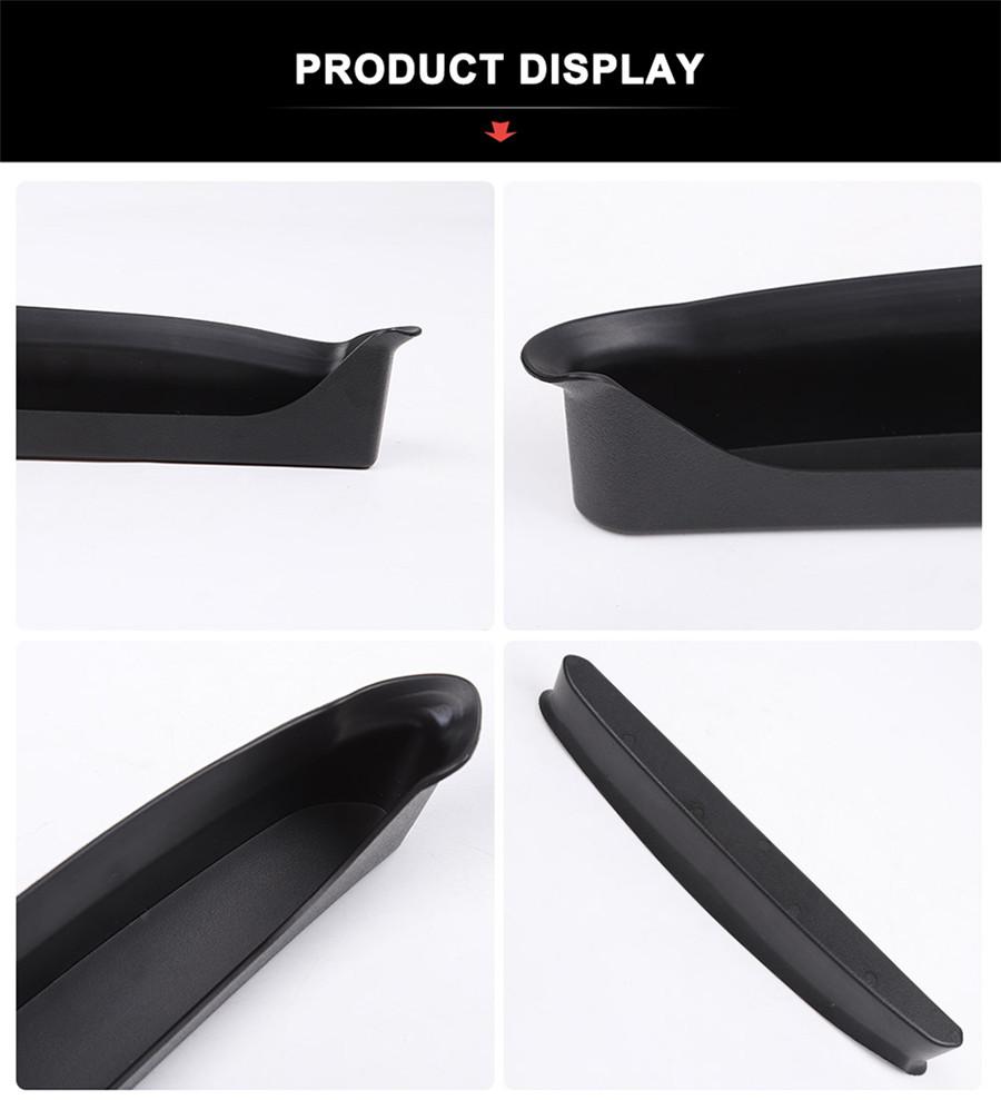 Car Inner Co-pilot Armrest Storage Box Handle Case For Jeep Wrangler JL 2018