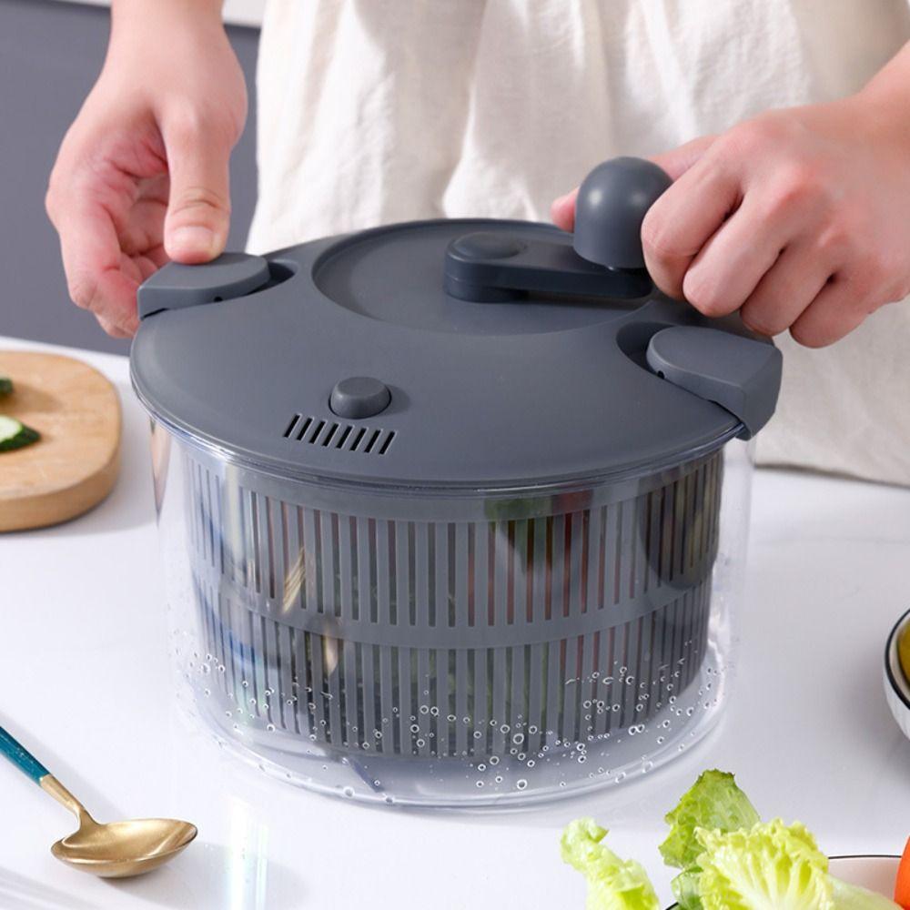 Manual Multi-functional Vegetable Dehydrator Set with Slicer Salad Spinner Vegetable Slicer Fruit