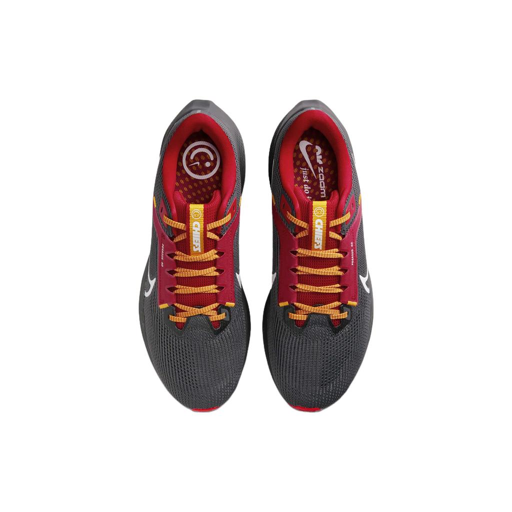 NFL X Nike Air Zoom Pegasus 40 Kansas City Chiefs Men Sneakers Black Anthracite University-Red DZ5985-001