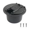 Generic Electrical Cable Hatch Simple Installation Replacement Door Hardware Sturdy Professional Electric Power Cord Hatch Cover