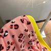 Decke Cartoon Ulzzang Design Kawaii Sofa Korallenfleece Weich Herbst Schlafzimmer Nickerchen Mode Mittagspause Ins Warm halten Reise Freizeit
