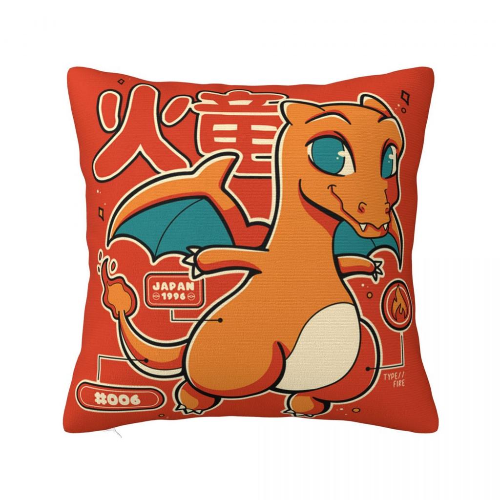 Pikachus Pillowcase Merch Soft Cushion Cover Throw Pillow Cover Home Decor Square Multi-Size