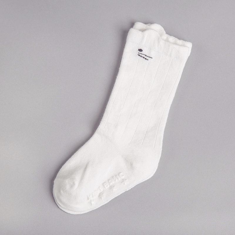 Niedliche kniehohe Socken für kleine Mädchen, Beinhosen, 0–4 Jahre alt, Baumwolle ohne rutschige Belüftungssocken