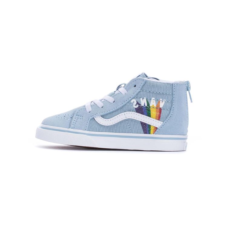 Vans Sk8 Hi Fashion Retro Casual Skate Shoes High Top Baby sneakers Blue VN000XG59EI 26.5