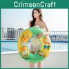 Thickened Pvc Lion Swim Ring For Kids Cartoon Water Sport Toy Inflatable Swim Ring Wholesale