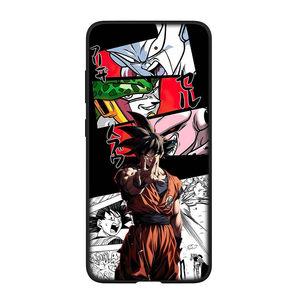 Phone Case for iPhone 17 15 16 Plus Redmi Note 14 12 11 13 Pro Max Huawei P30 P20 Lite Y9 OPPO A60 A40 A80 A38 A54 Cartoon Dragon Son Gokus Ball Cover