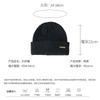Wool hat women's autumn and winter metal standard mohair knitted cold hat men's versatile loose thickened warm pile hat