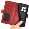 For OnePlus 12R 5G/Ace 3 5G Case Dual Magnetic Clasp Leather Wallet Cover