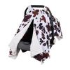 Baby Carrier Cover with Peekaboo Opening Double-Layer Fabric Infant Car Seat Canopy Stroller Cover Nursing Cover