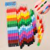 6Pcs Rainbow 12 Colors Stackable Block Painting Crayons for Kids Birthday Party Favors Back To School Stationery Gift Goodie Bag