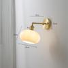 Japanese Retro Modern Minimalist Wall Lamp for Bedroom, Living Room, Dining Room, Study, and Bathroom