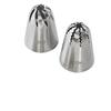 1 PCS Stainless Steel Pastry Nozzle Cake Decoration Set With Conversion Connector Baking Nozzles For Dessert Biscuit Cup Cake