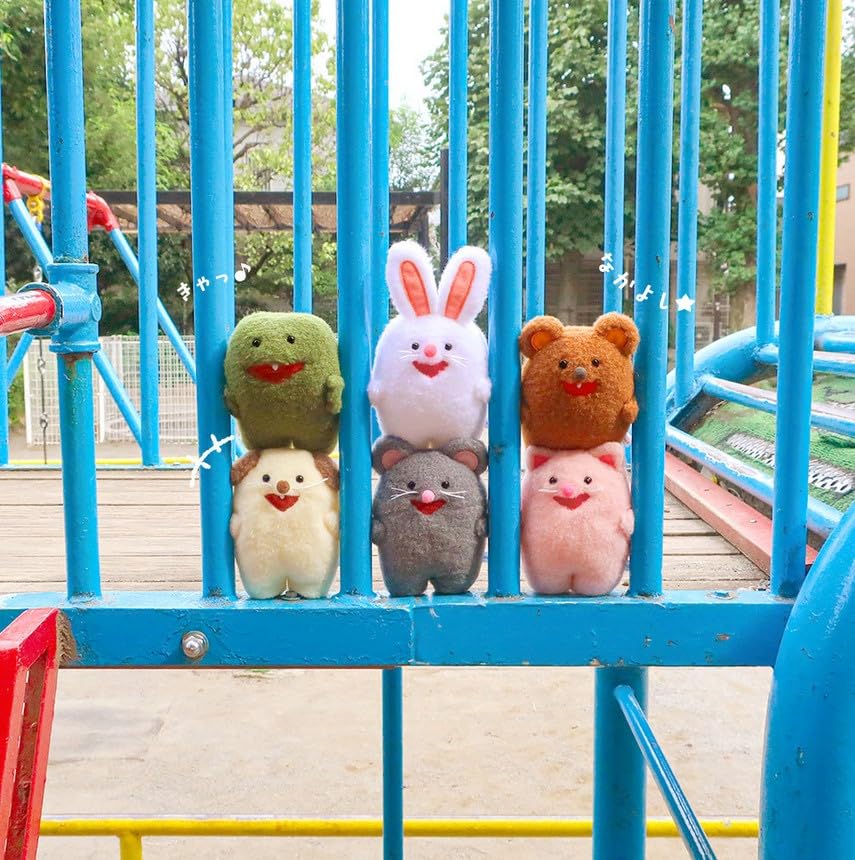 Naito Design Institute Pochippa Plush Toy S Wanpa Total Height Recommended 6 Years and Up 14.5cm Age