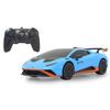 Sports Car - Jamara - Lamborghini Huracán Sto 1:24 - Blue - Interior - Child