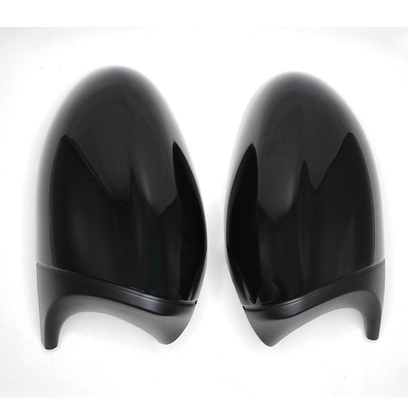 1pair For BMW E87 E81 E82 E90 E91 E92 E93 Rear View Side Case Trim ABS Carbon Fiber Style Car Rearview Mirror