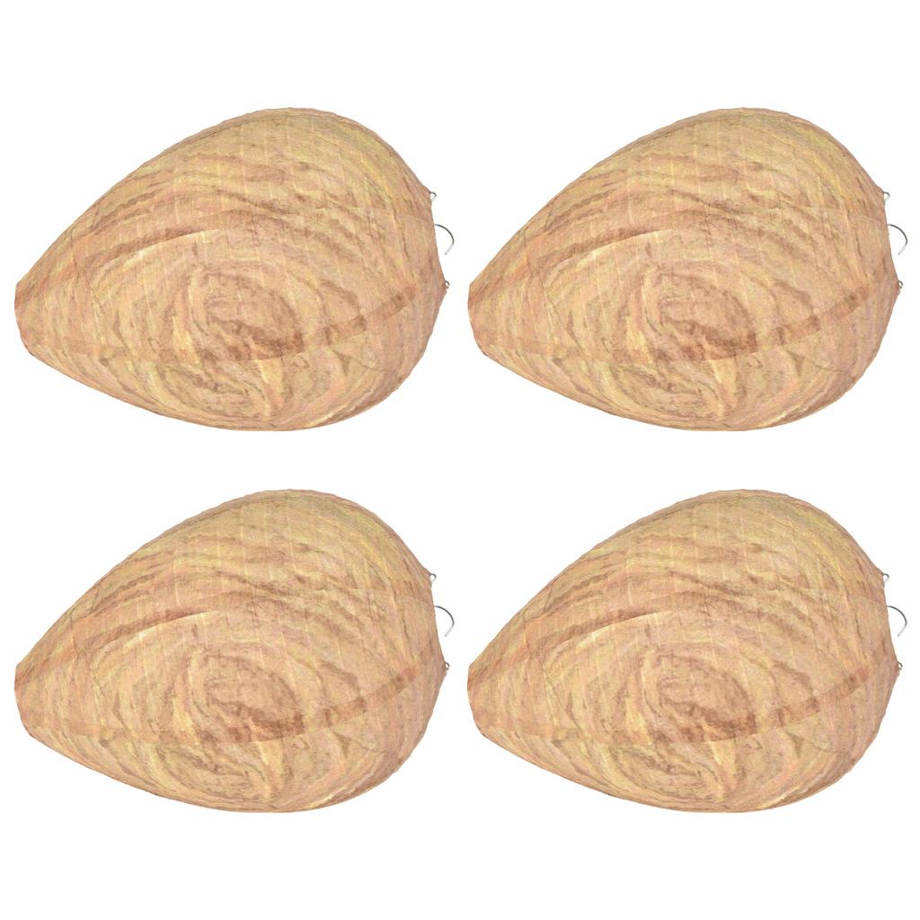 4Set MidAutumn Festival Paper Ball Lampshade Hanging Lampshade for Wedding Birthday Party Holiday