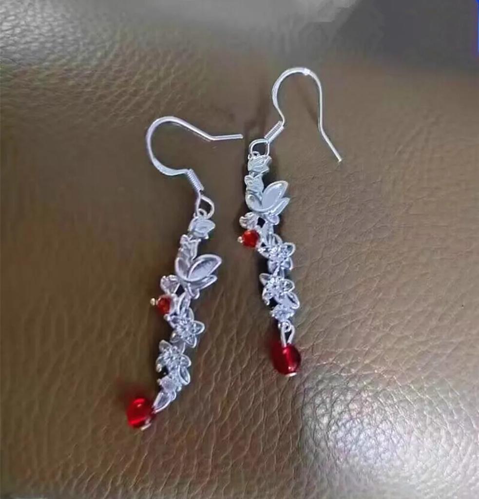 Tian Guan Ci Fu Anime modny kolczyk niebiańskie błogosławieństwo urzędnika Hua Cheng Xie Lian Cosplay kolczyki do uszu dla kobiet biżuteria fani prezent