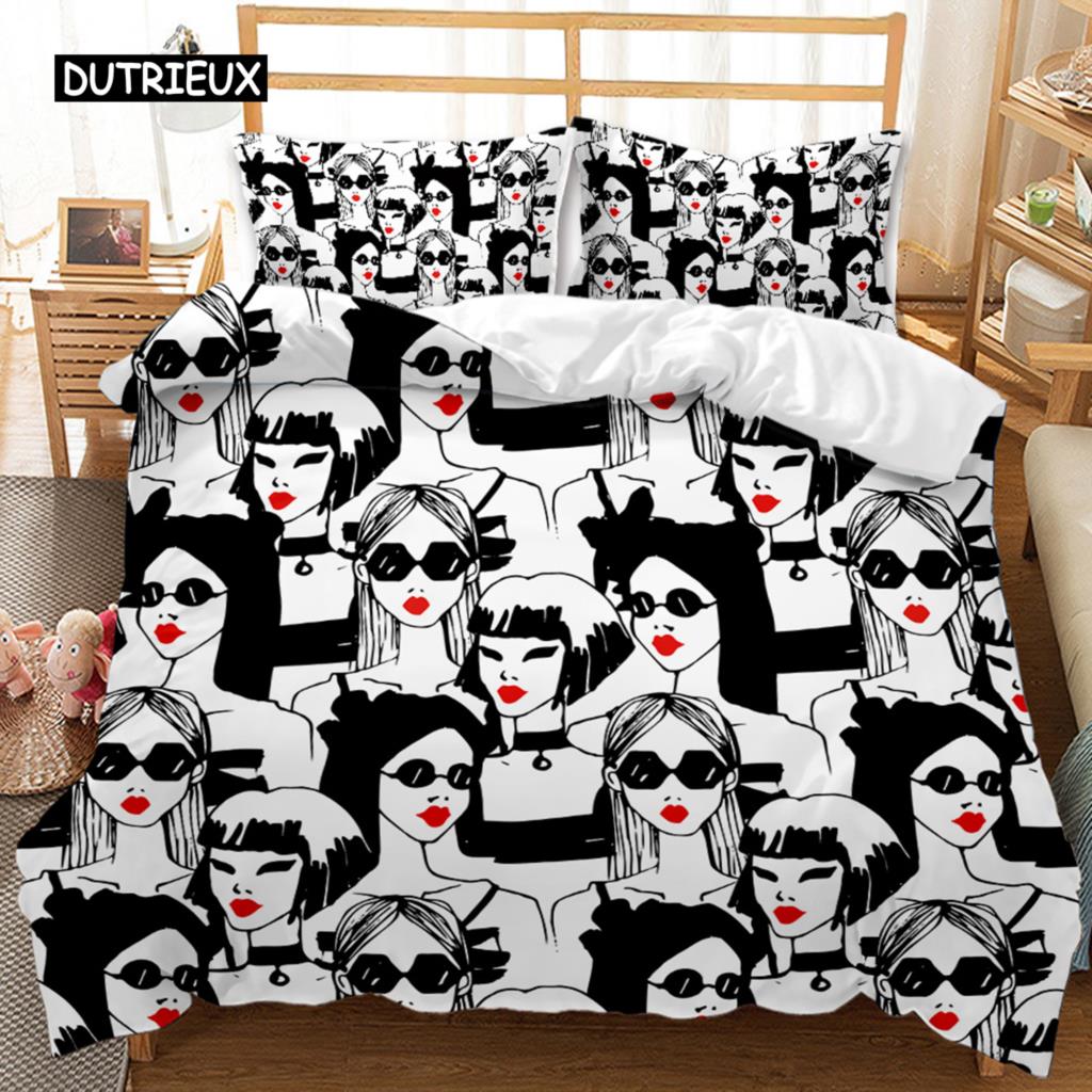 Urban Trend Duvet Cover Set London Canvas Shoes for Kids Teens Twin Bedding Set Double Queen King Size Polyester Quilt Cover