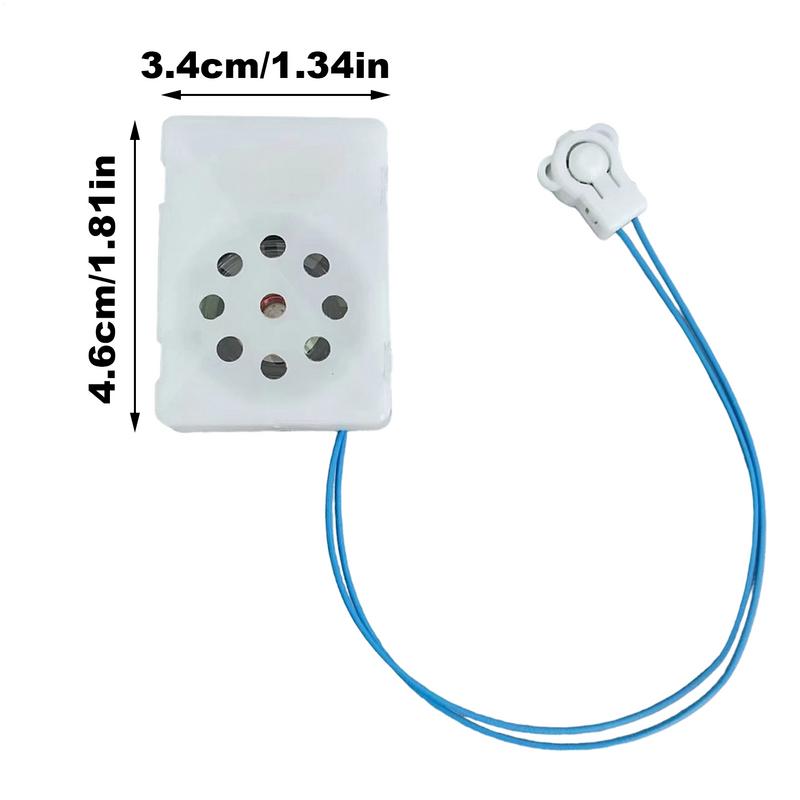 Plush Toy Voice Recorder Kids Voice Recorder Battery Operated Sound Recorder For Plush Toys Halloween Birthday DIYVoice Messages